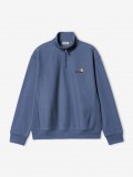 Carhartt WIP American Script Blue Zip Sweater