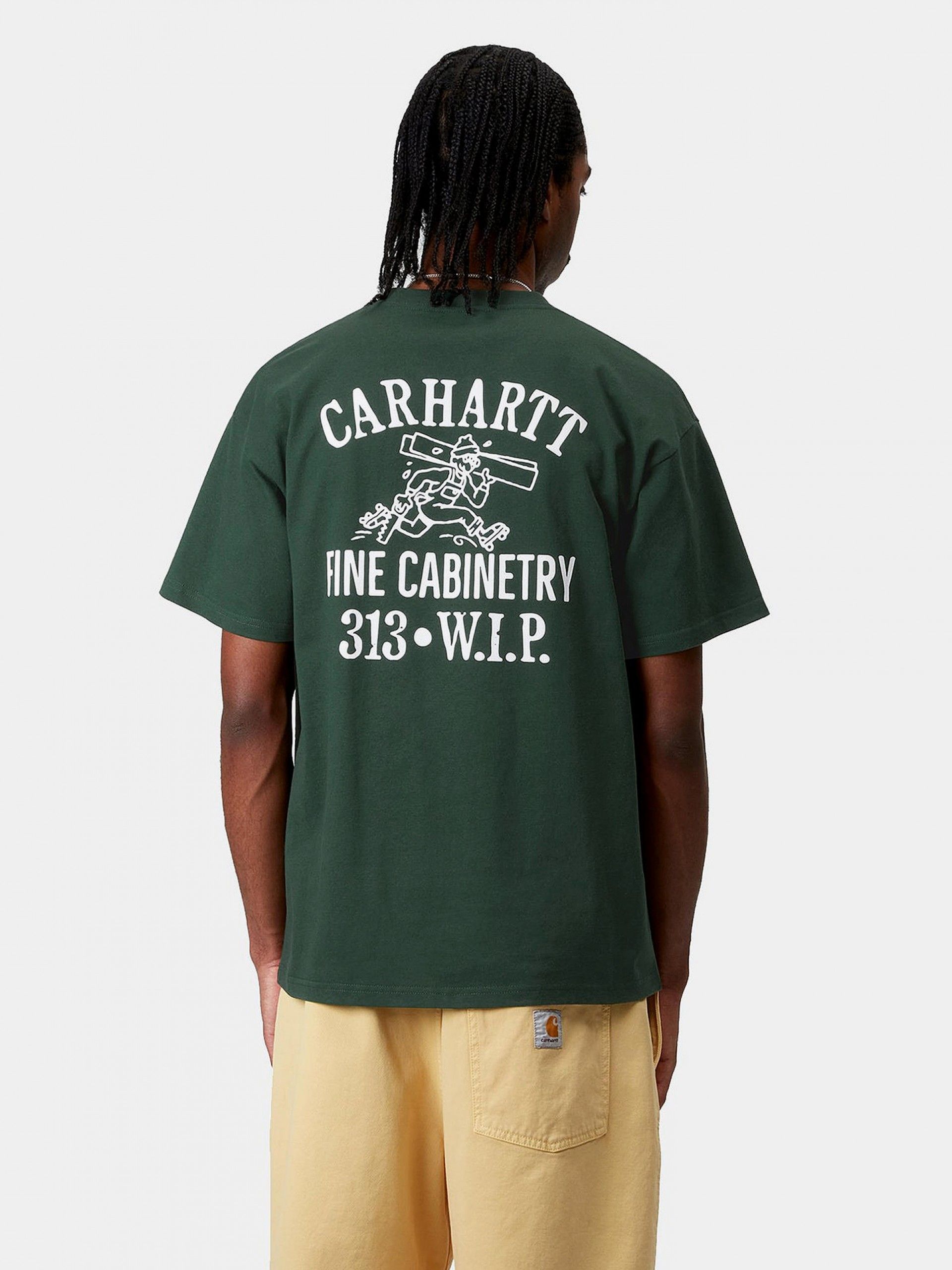 T-shirt Carhartt WIP Cabinetry Verde