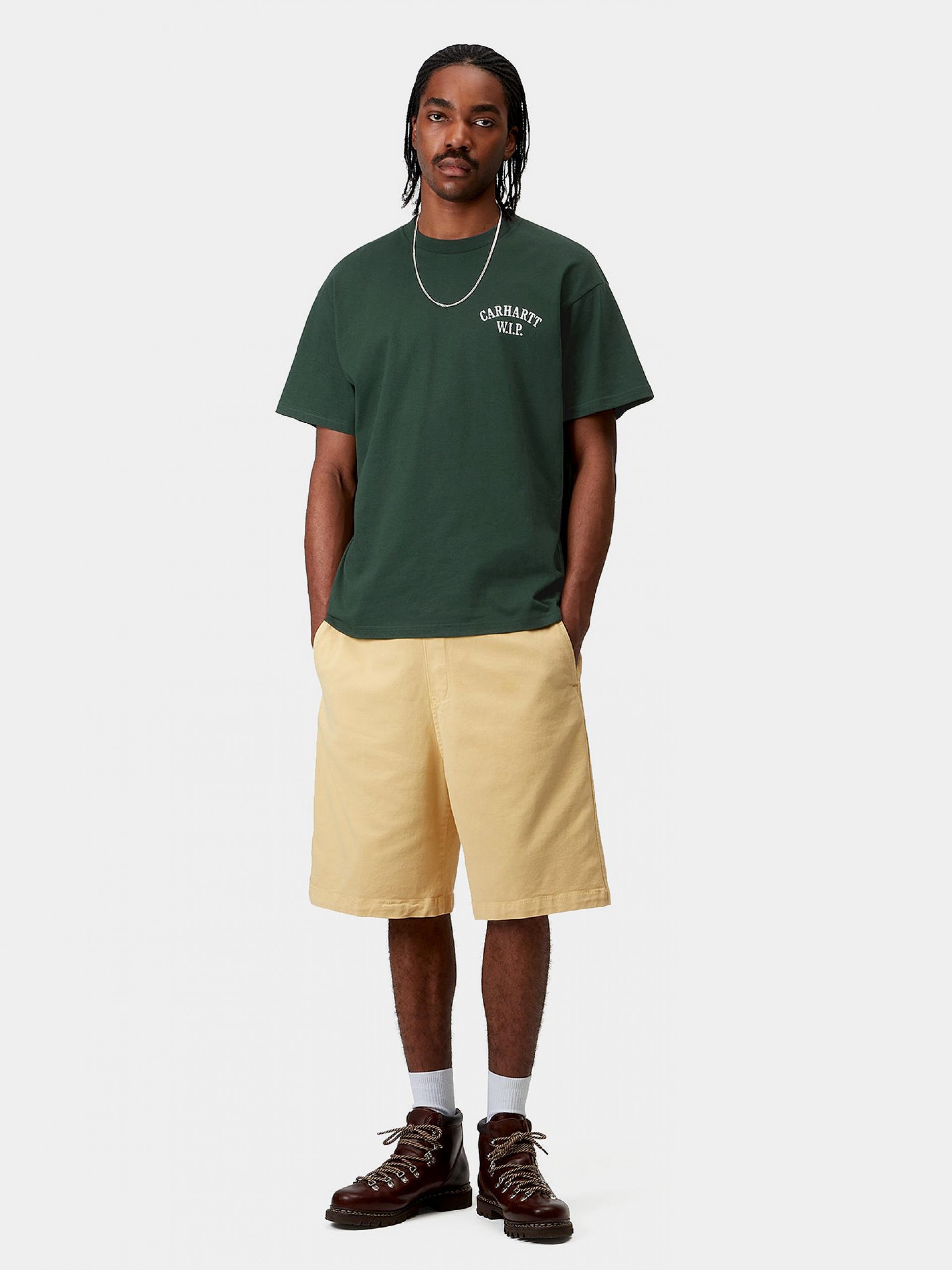 T-shirt Carhartt WIP Cabinetry Verde