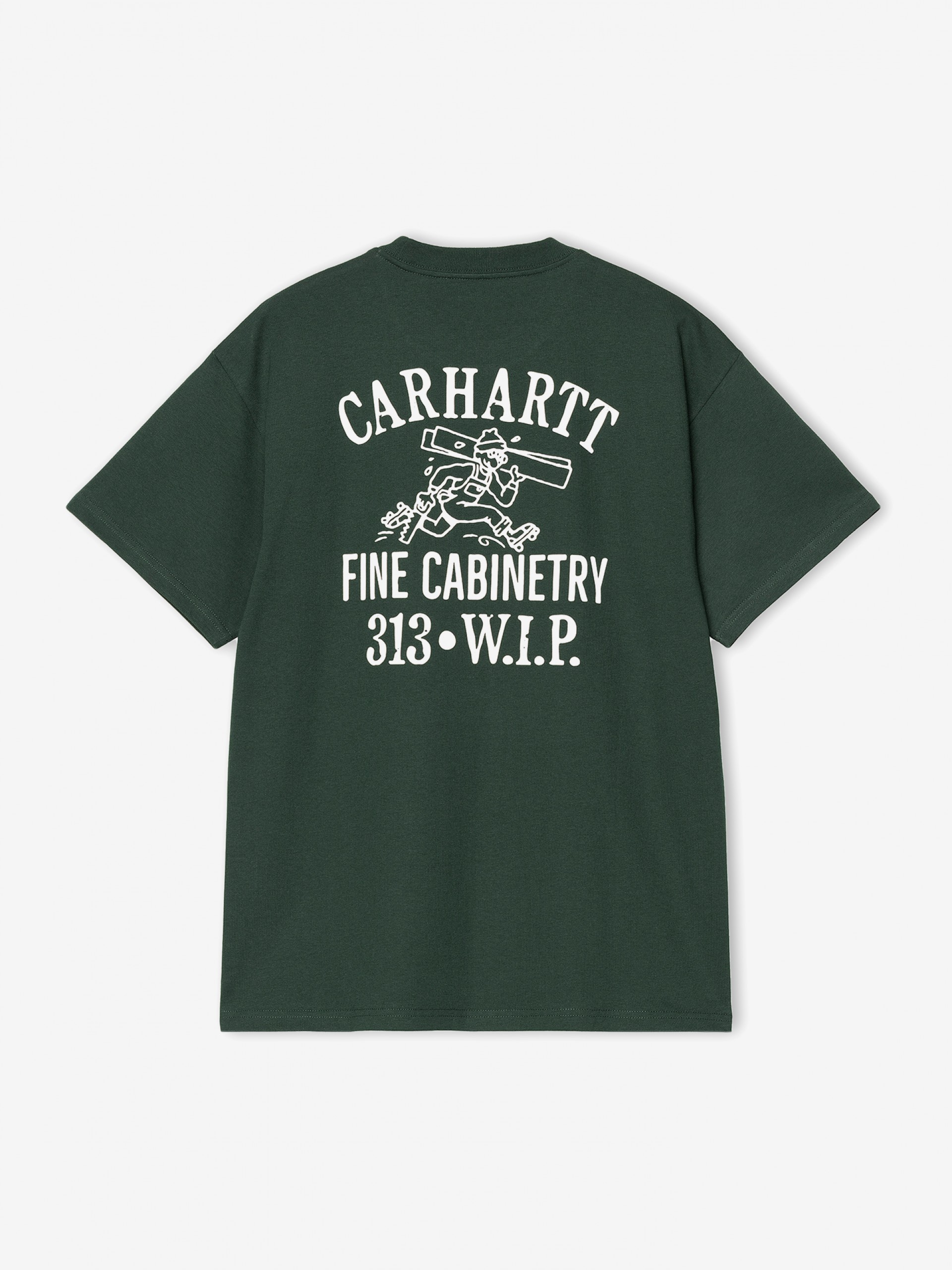 T-shirt Carhartt WIP Cabinetry Verde