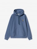Sudadera con Capucha Carhartt WIP American Script Azul