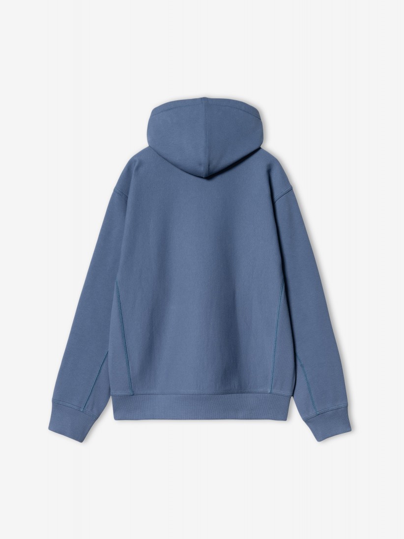 Sudadera con Capucha Carhartt WIP American Script Azul