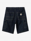 Pantalones Vaqueros Cortos Carhartt WIP Single Knee Azul Oscuro