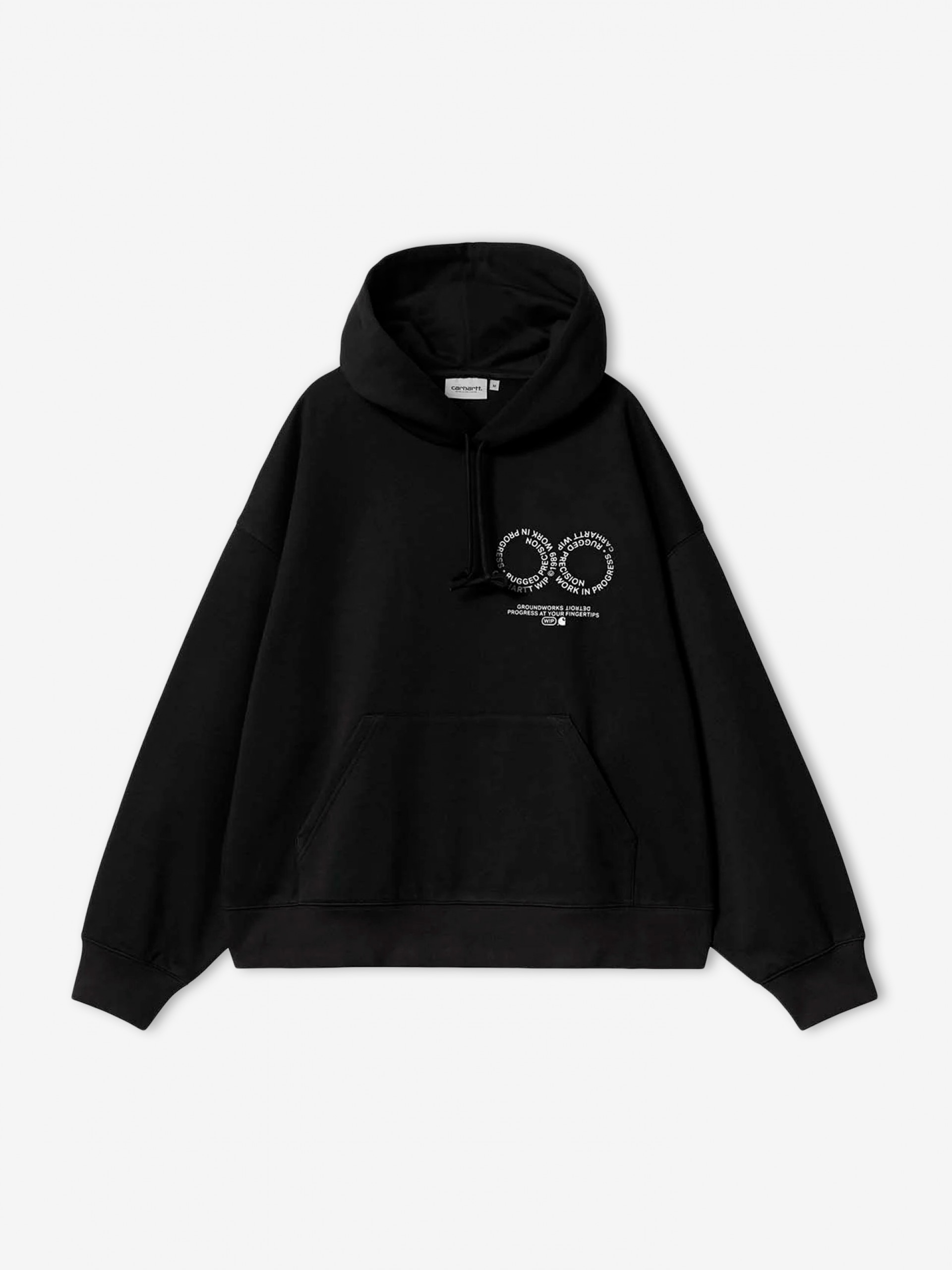 Camisola com Capuz Carhartt WIP Rotation Preta