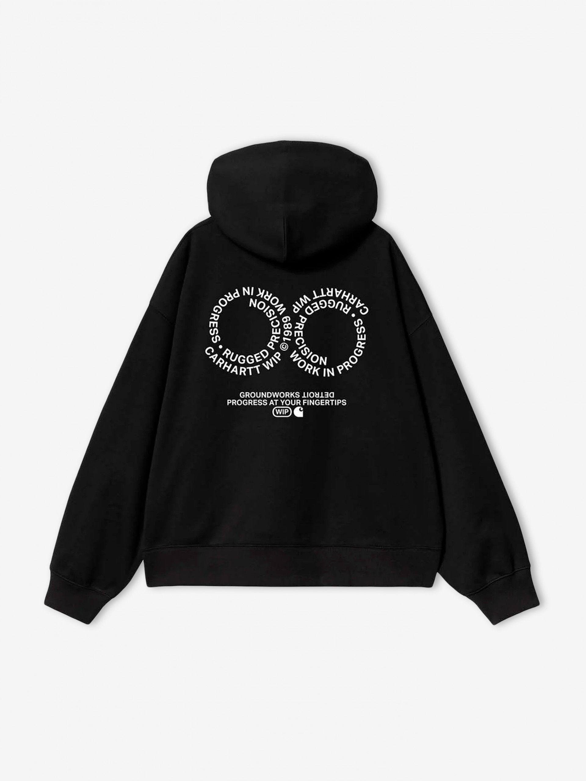 Camisola com Capuz Carhartt WIP Rotation Preta