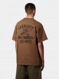 Camiseta Carhartt WIP Cabinetry Marrn