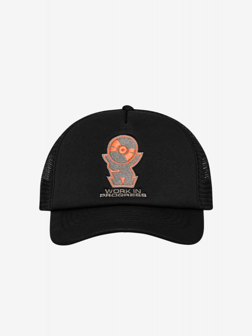 Carhartt WIP Harttronix Trucker Black Cap
