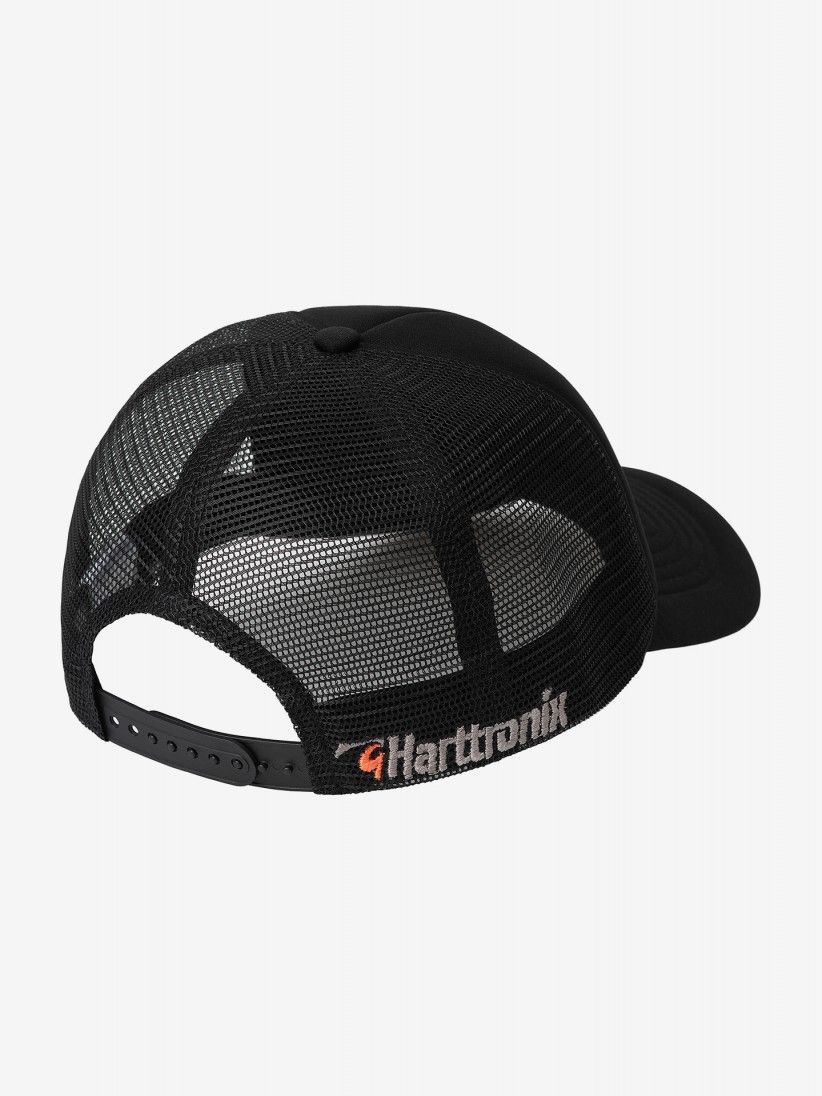 Carhartt WIP Harttronix Trucker Black Cap