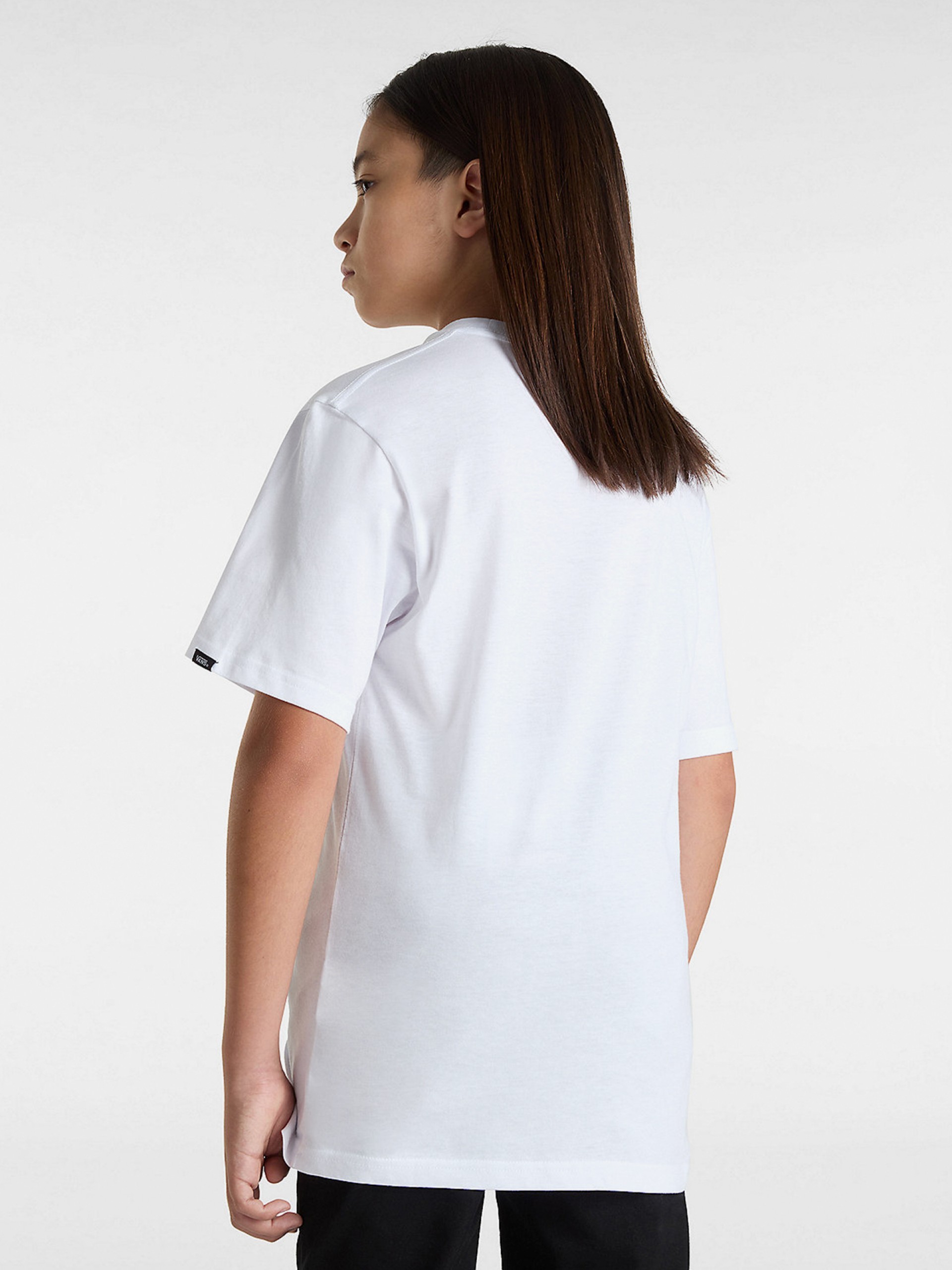 T-shirt Vans Pizza Me Kids Branca