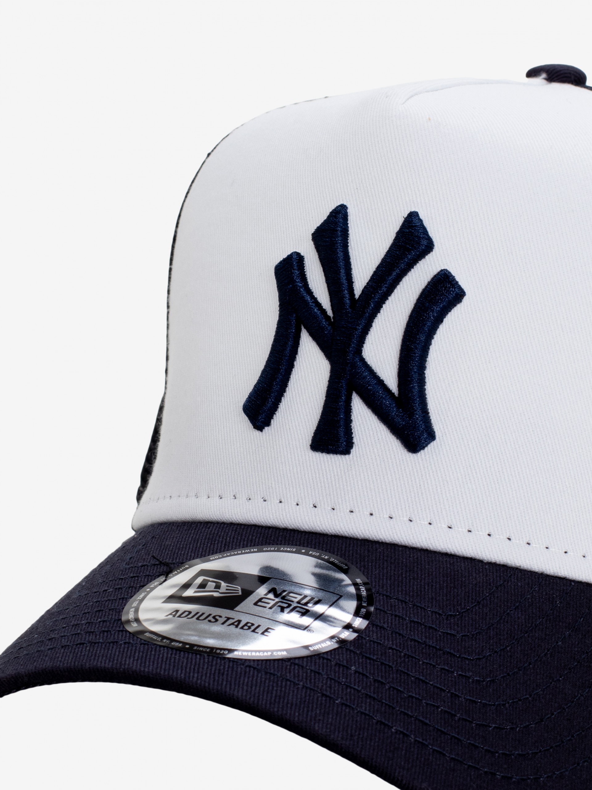 Gorra New Era New York Yankees Clean Trucker Azul y Blanca