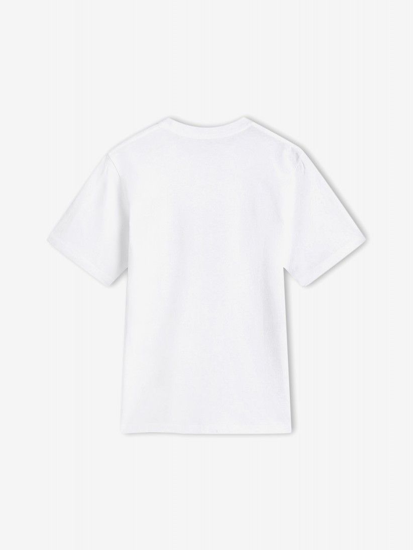 T-shirt Vans Pizza Me Kids Branca