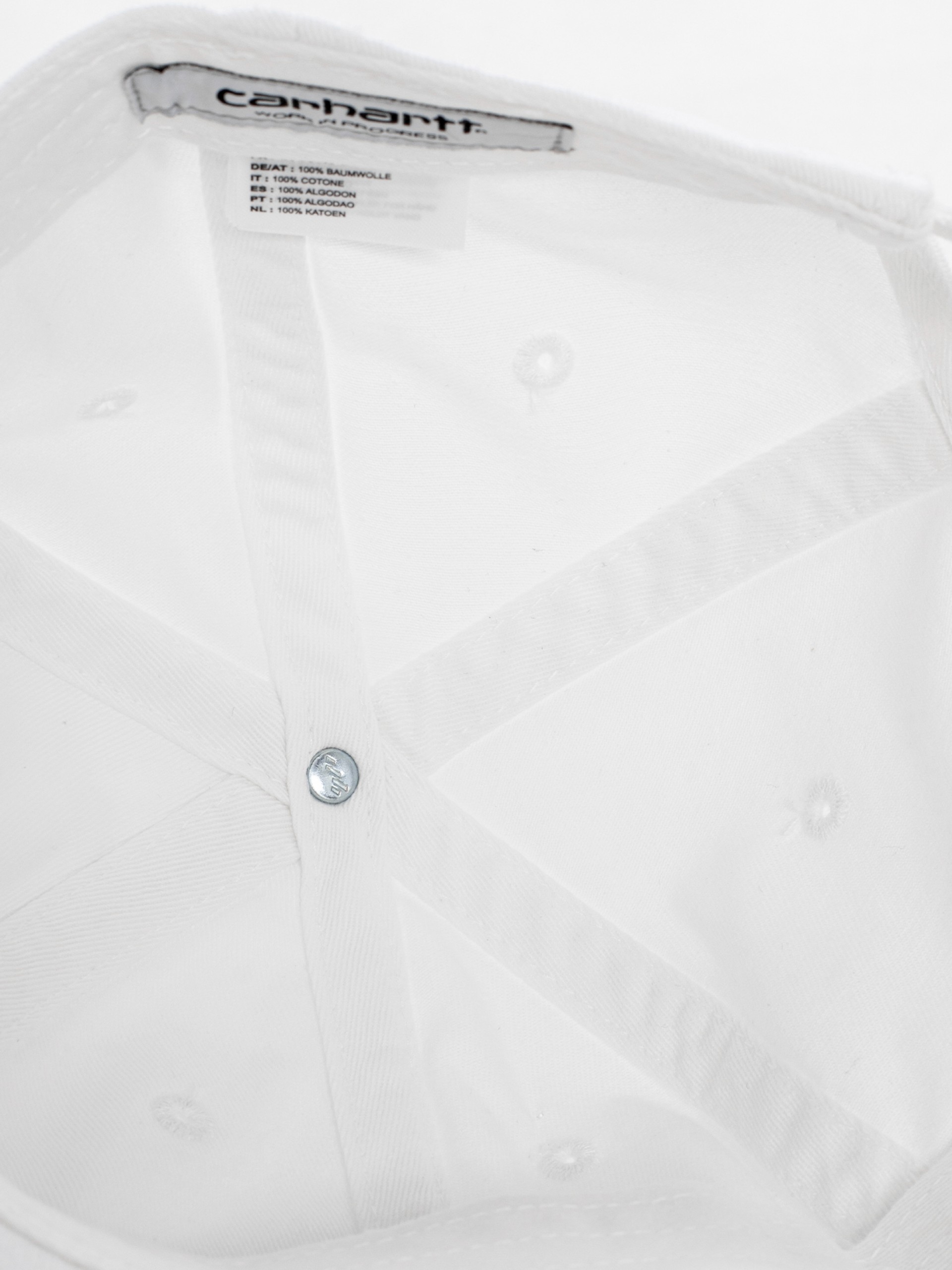 Carhartt WIP Madison White Cap For Women