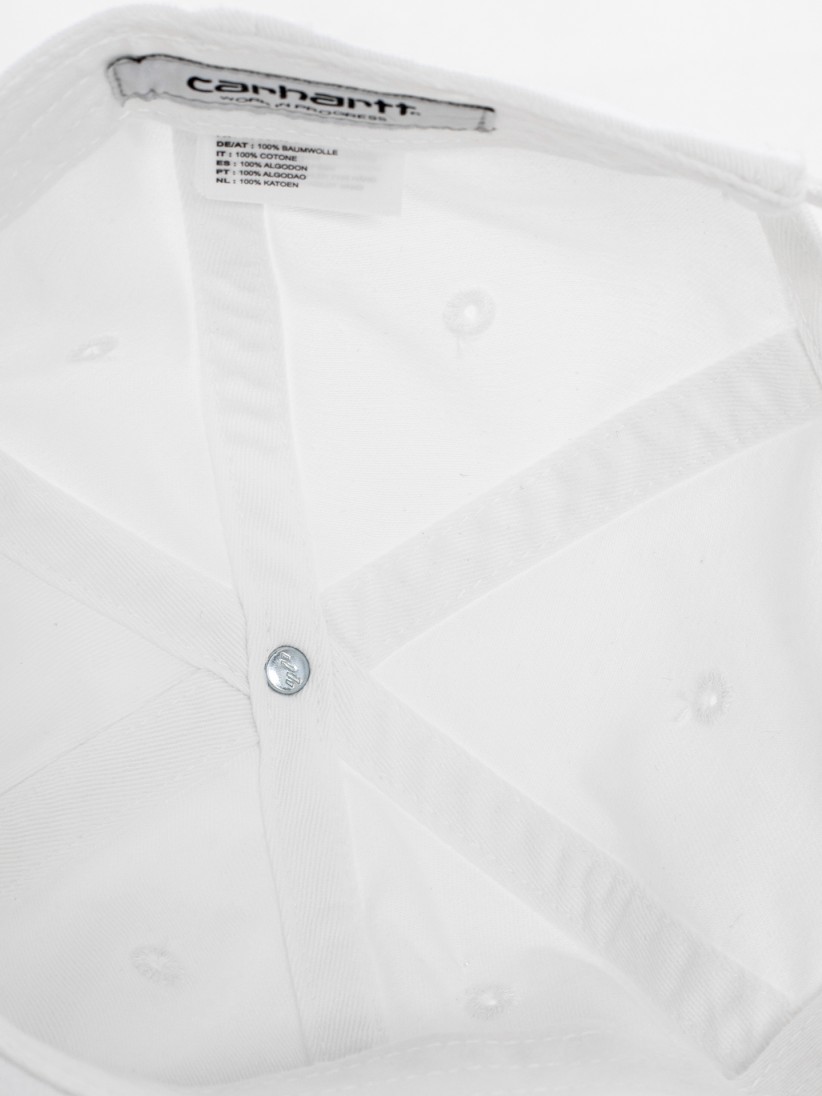 Gorra Carhartt WIP Madison Blanca Para Mujer