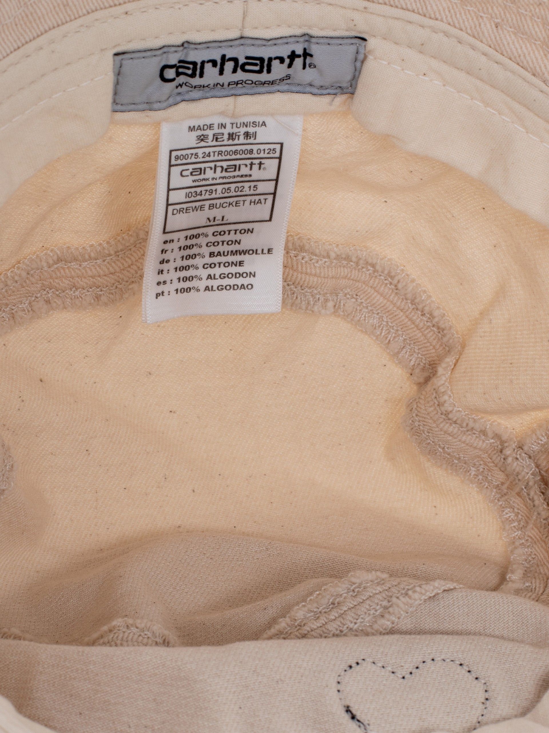 Sombrero Carhartt WIP Drewe Bucket Beige