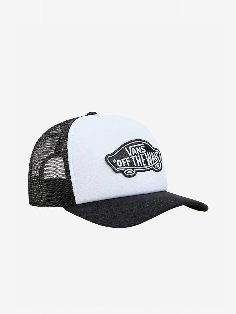 Bon� Vans Classic Trucker Kids Preto e Branco