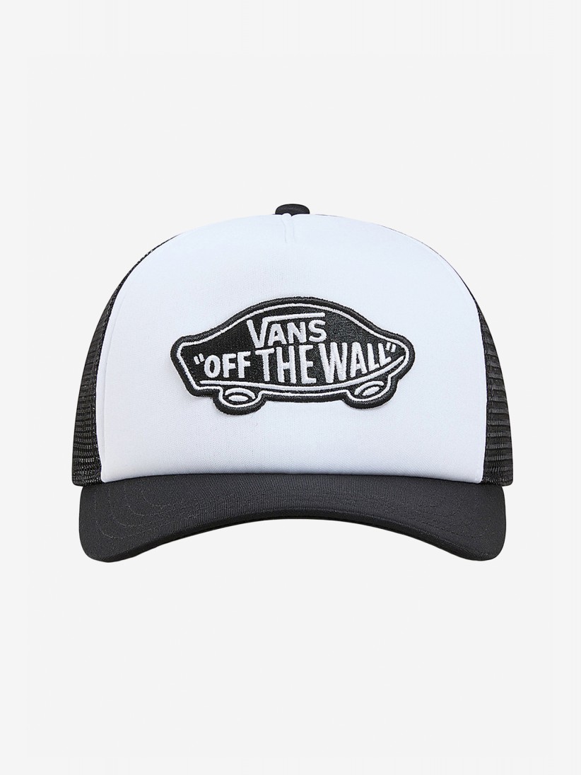 Bon� Vans Classic Trucker Kids Preto e Branco