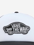 Boné Vans Classic Trucker Kids Preto e Branco Boné Vans Classic Trucker Kids Preto e Branco