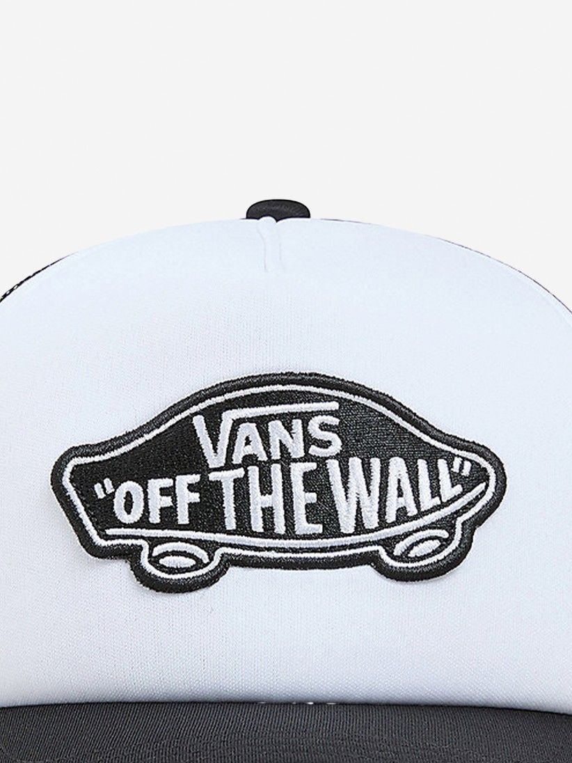 Bon� Vans Classic Trucker Kids Preto e Branco