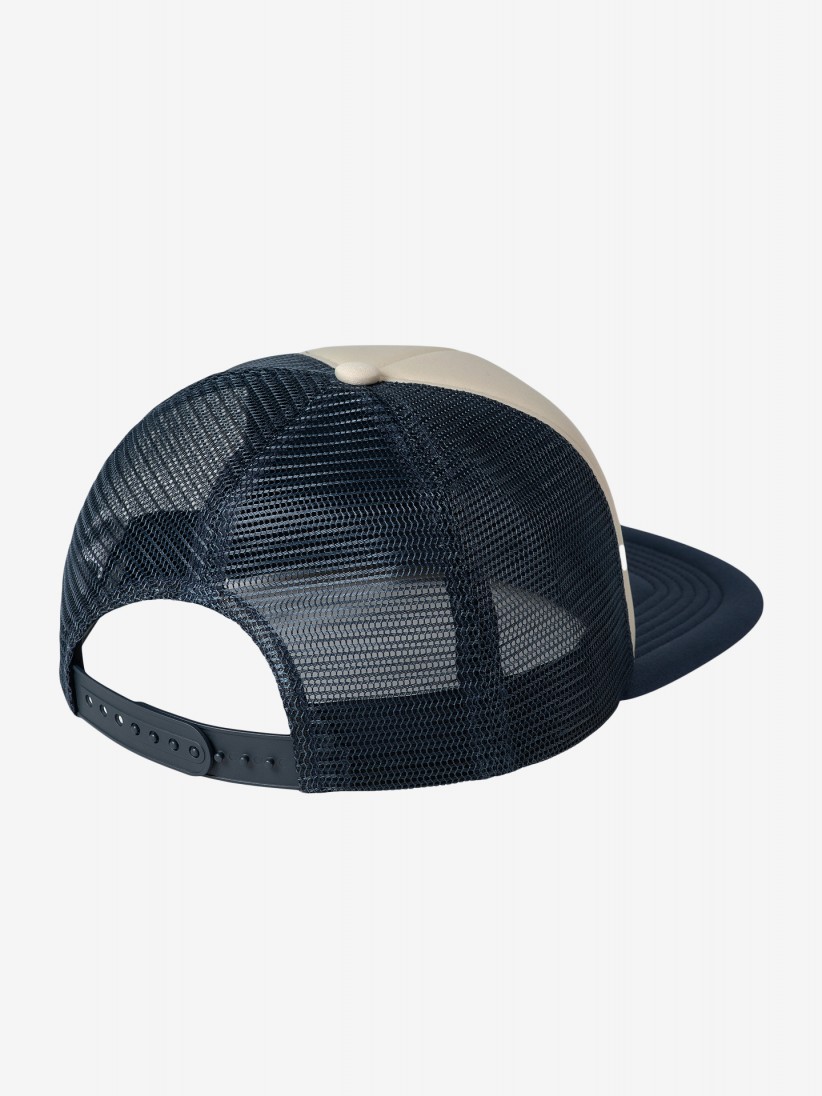 Gorra Carhartt WIP Runaway Trucker Azul y Beige