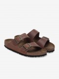 Chanclas Birkenstock Arizona Oiled Leather Marrones