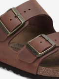 Chanclas Birkenstock Arizona Oiled Leather Marrones