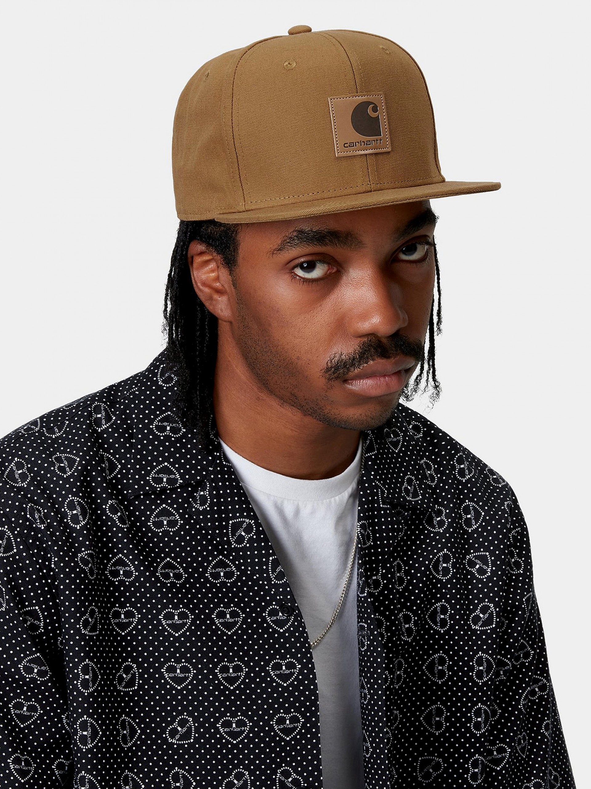 Carhartt WIP Logo Camel Cap