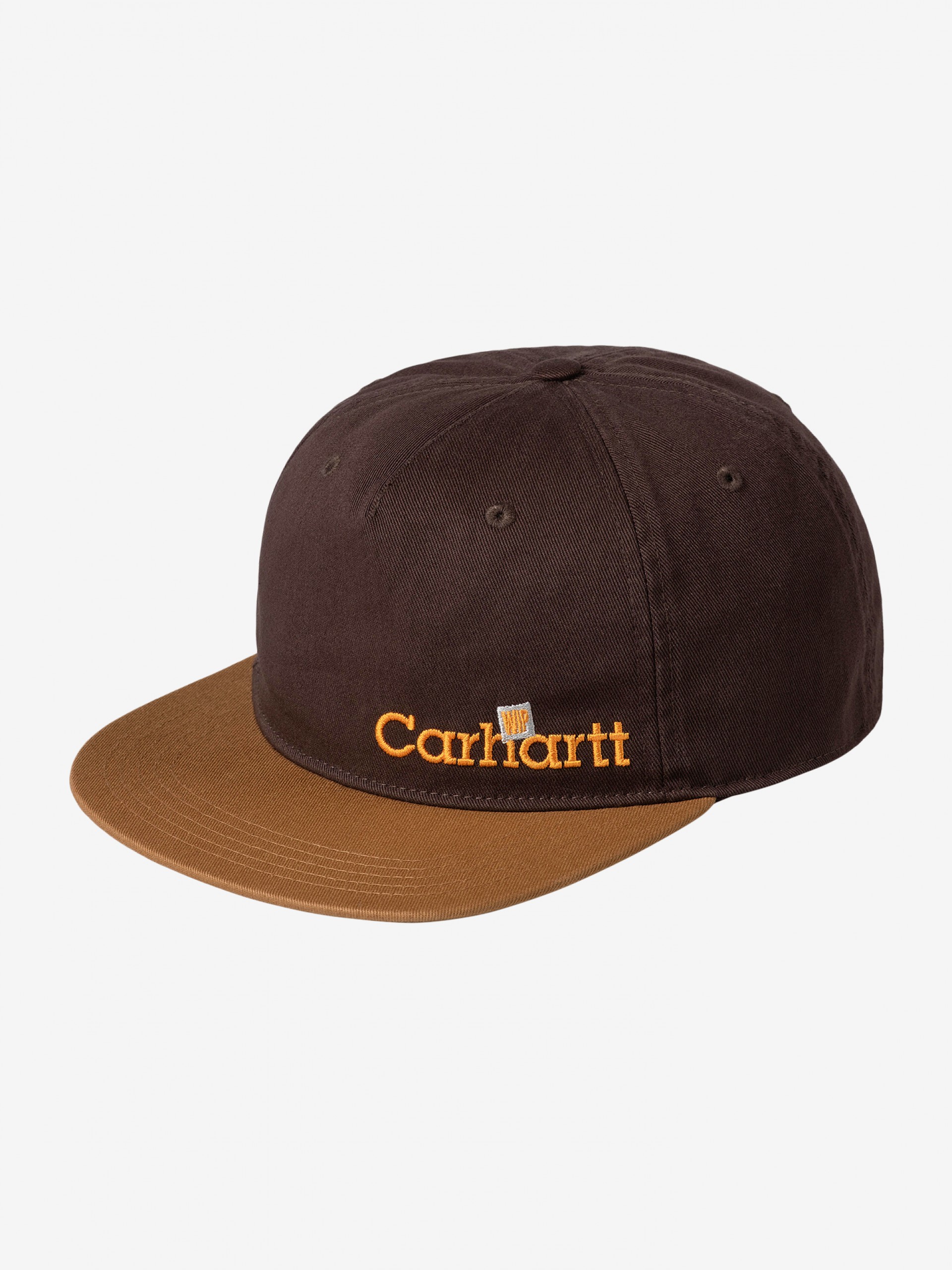 Carhartt WIP Label Script Brown Cap