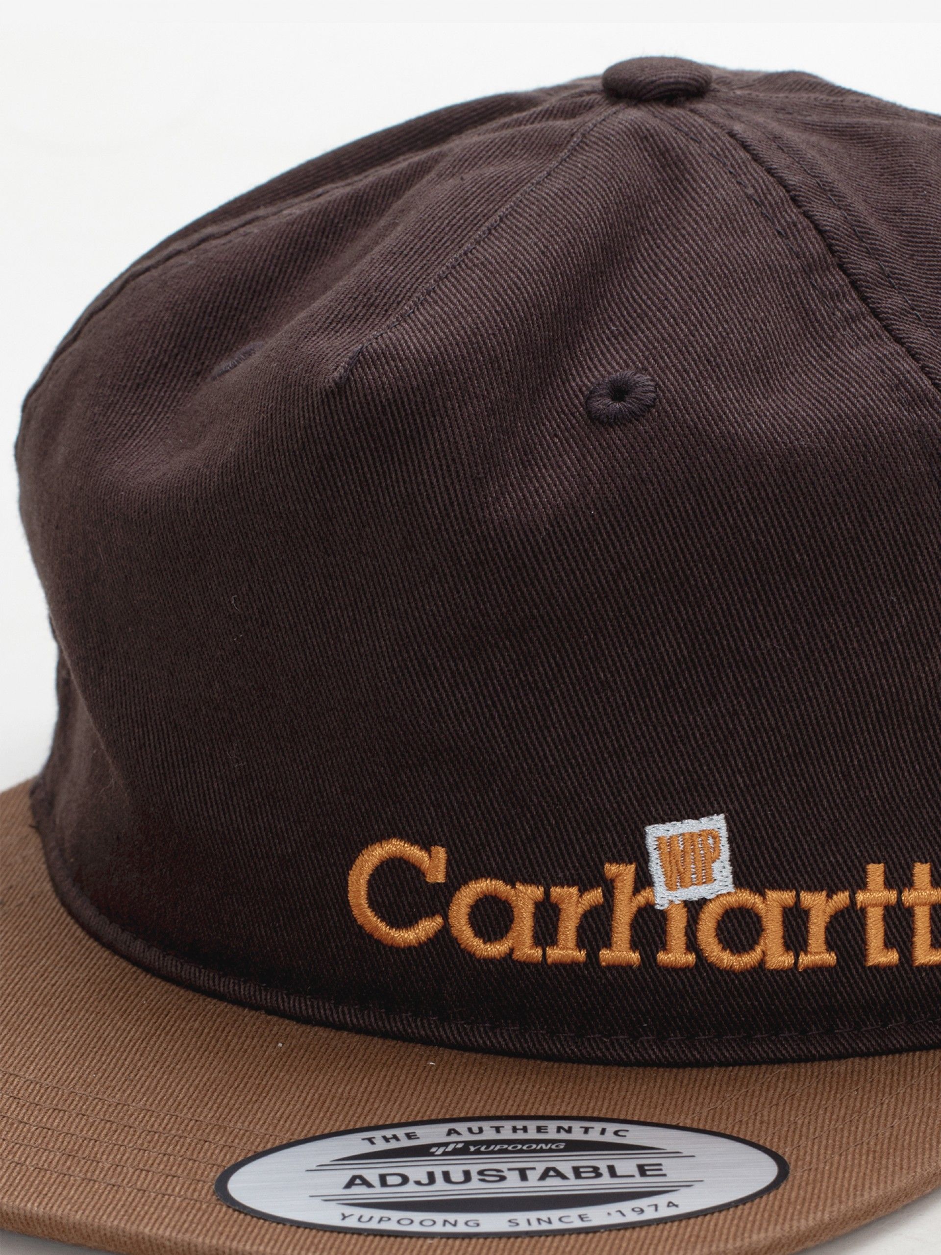 Boné Carhartt WIP Label Script Castanho