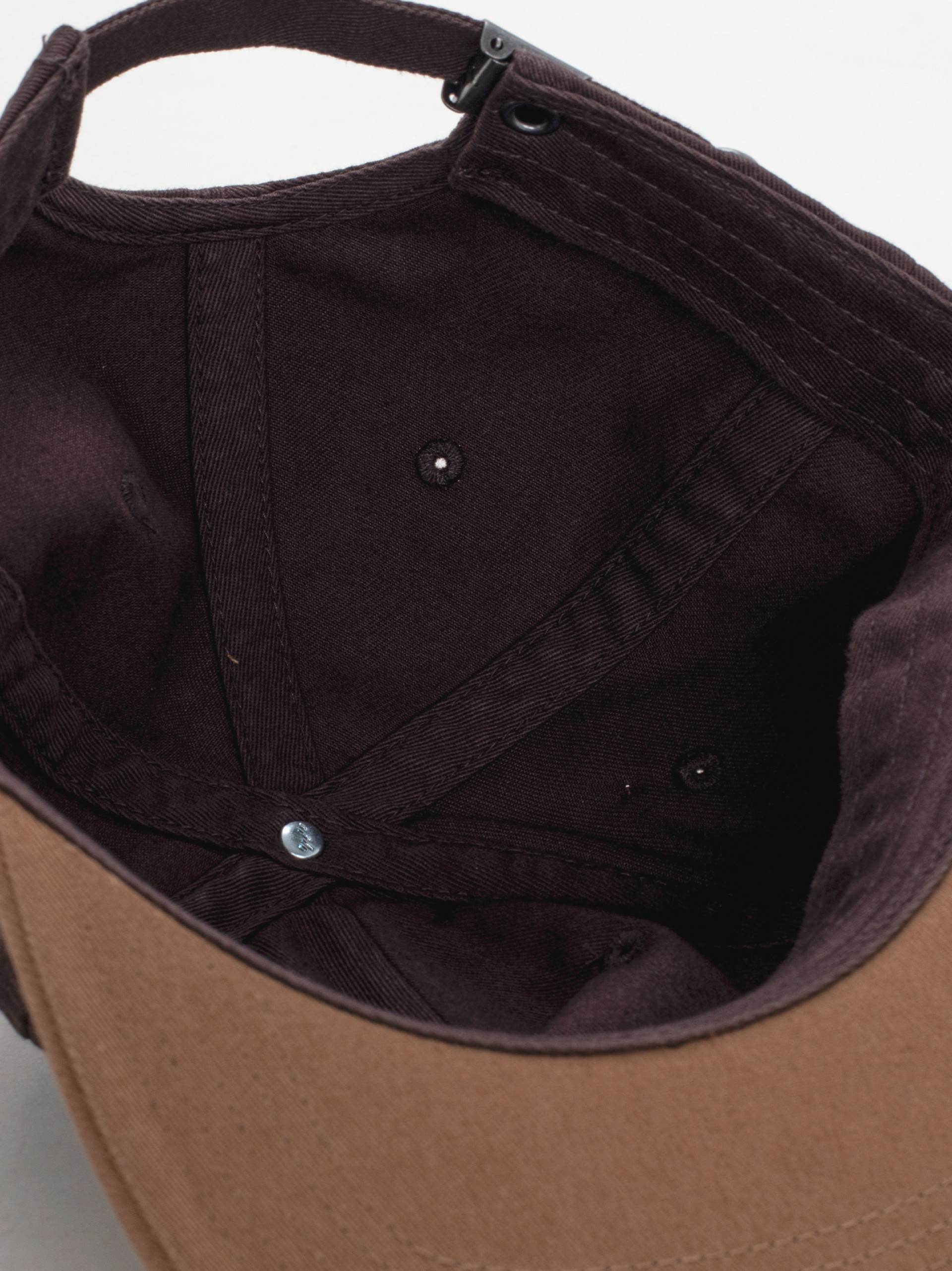 Carhartt WIP Label Script Brown Cap