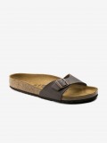 Birkenstock Madrid Birko-Flor Brown Slides
