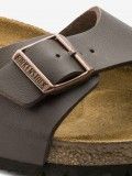 Birkenstock Madrid Birko-Flor Brown Slides