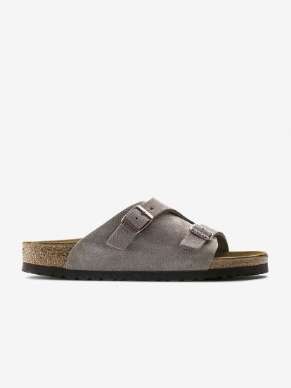 Chanclas Birkenstock Zurich Gamuza Grises