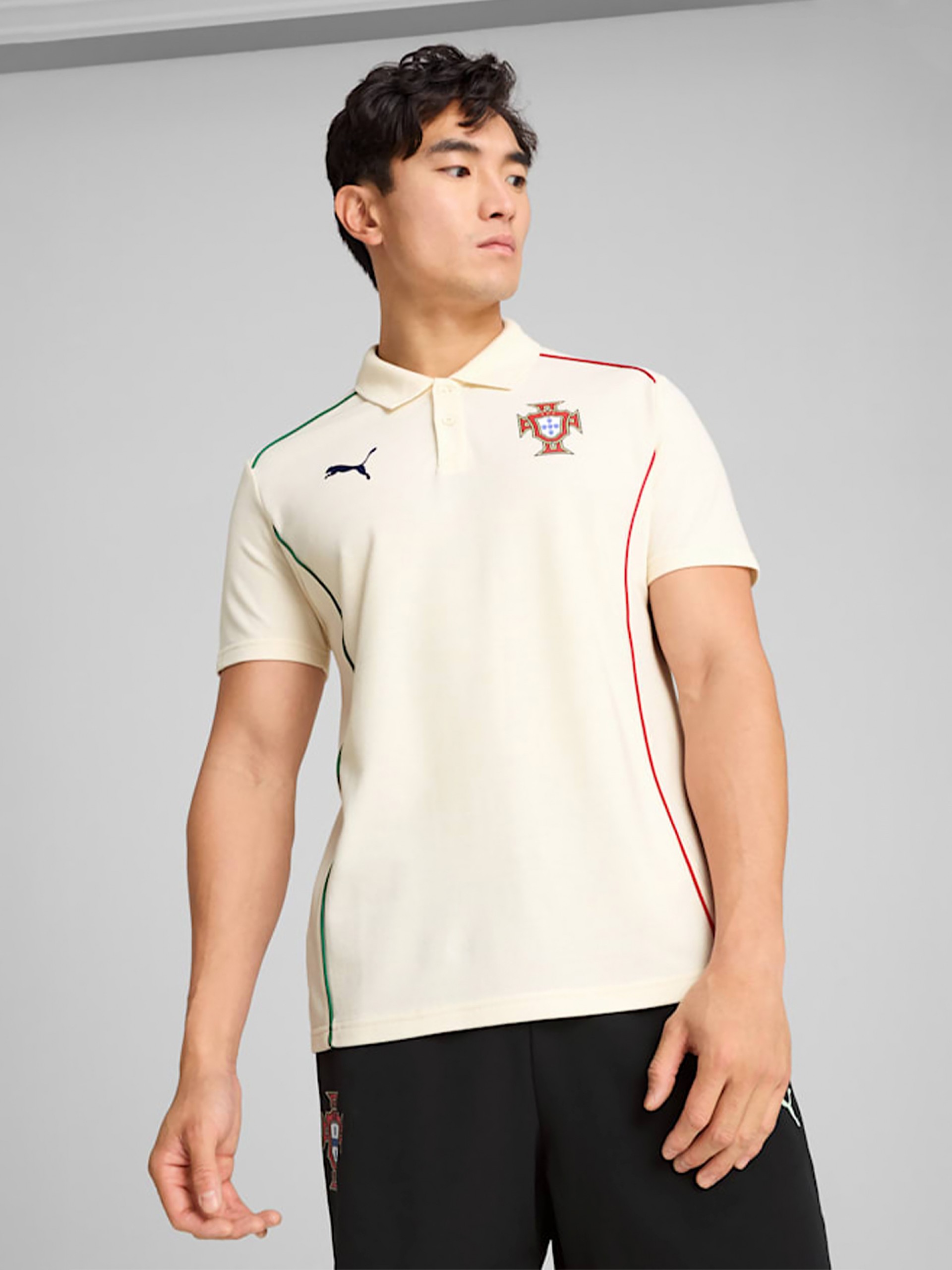 Polo Puma Portugal Casuals Bege 2025