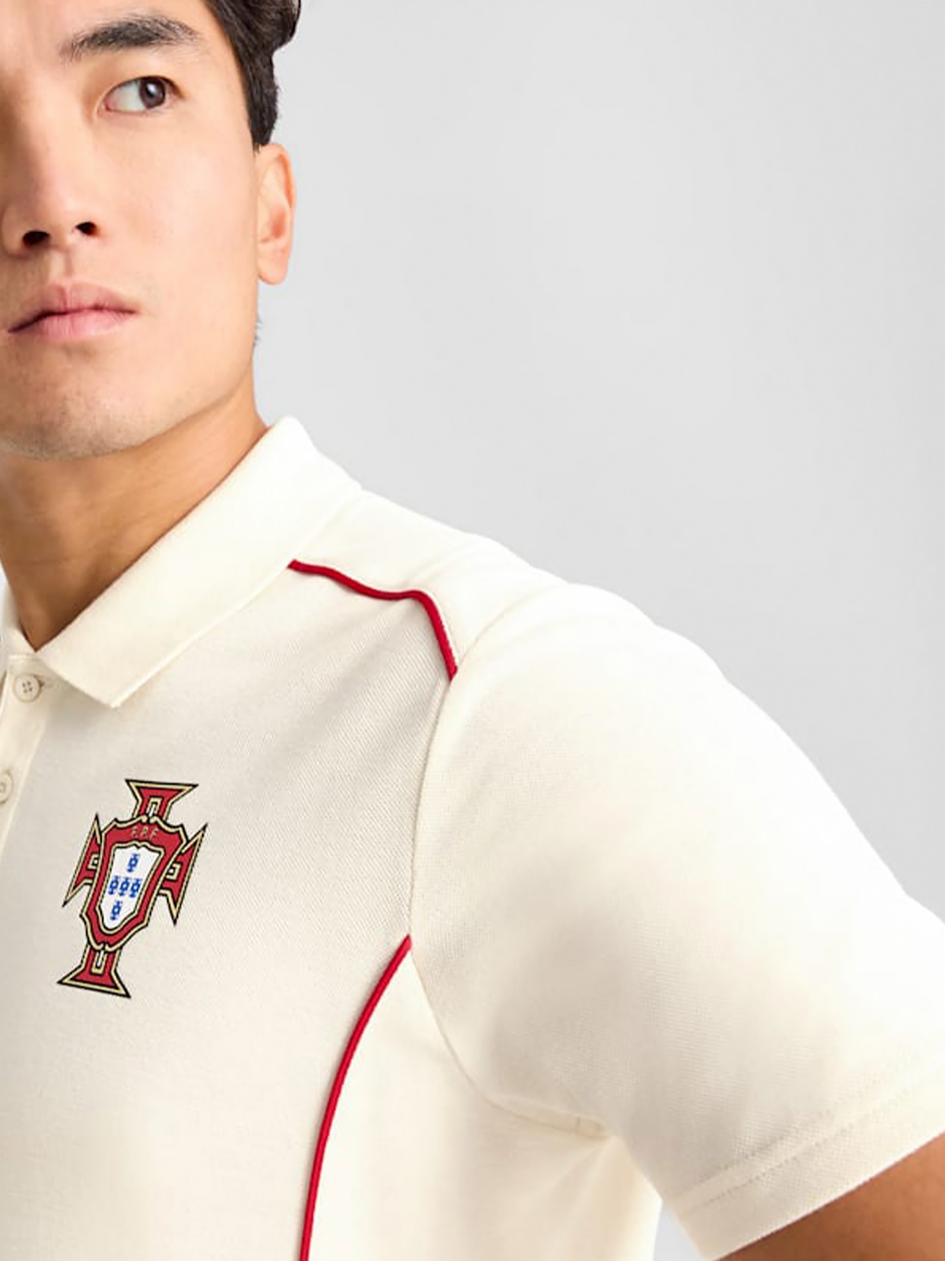 Polo Puma Portugal Casuals Bege 2025