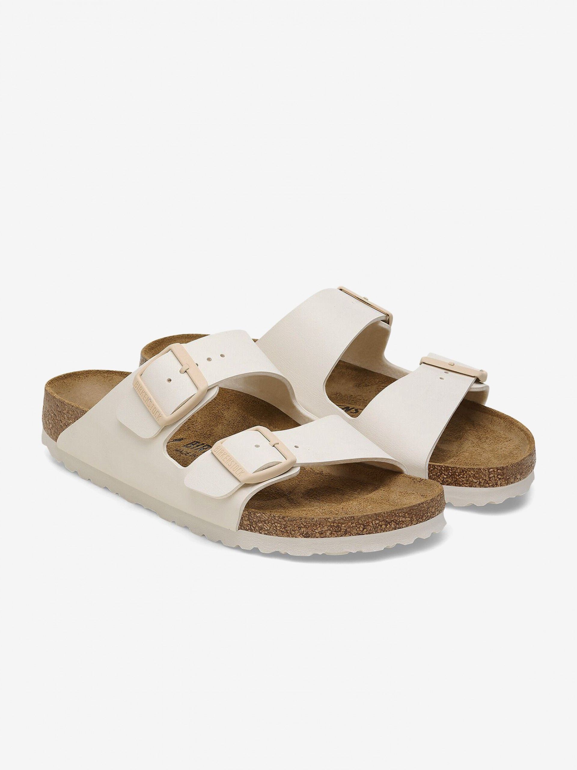 Chinelos Birkenstock Arizona Birko-Flor Bege