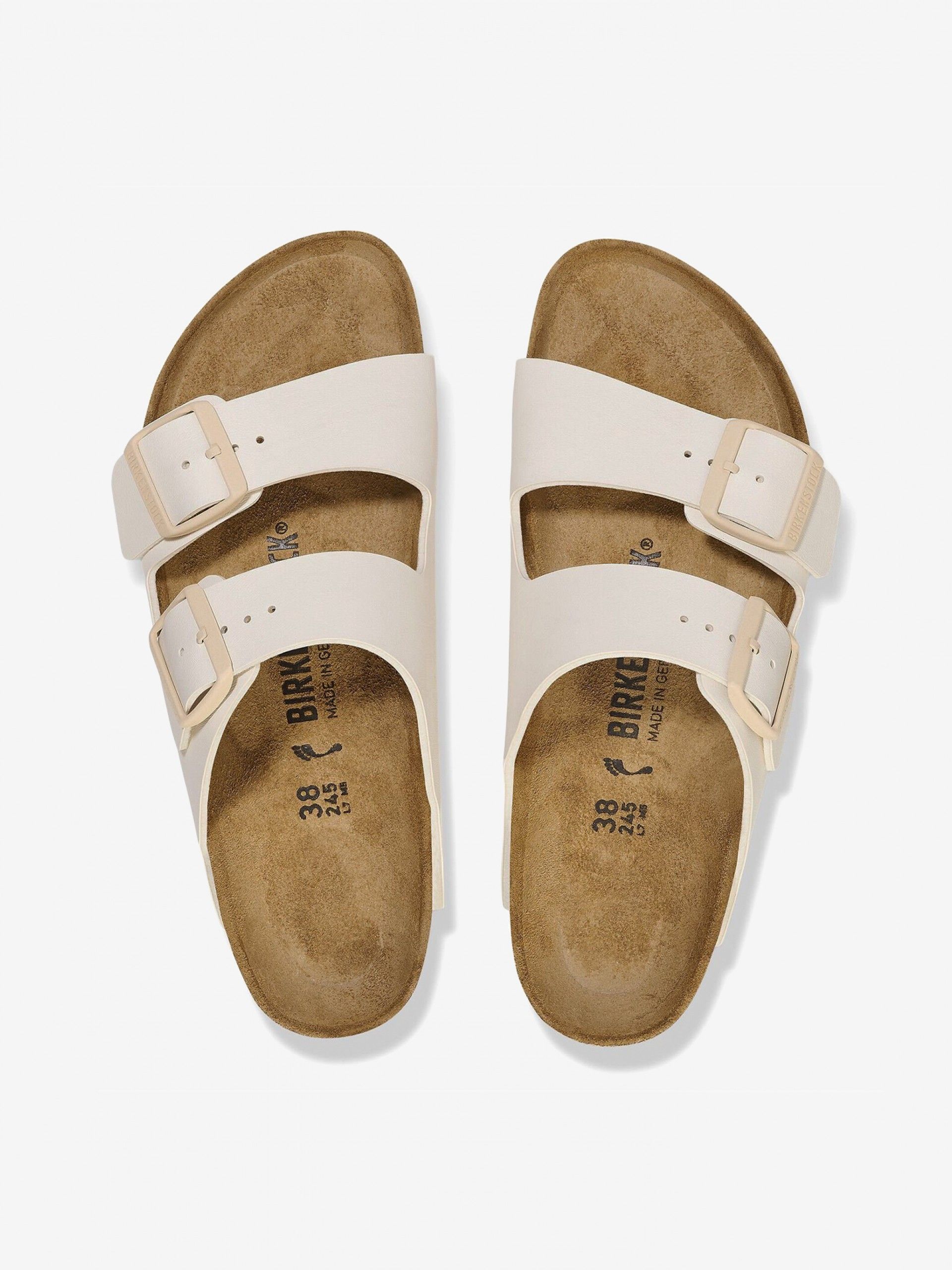 Chinelos Birkenstock Arizona Birko-Flor Bege