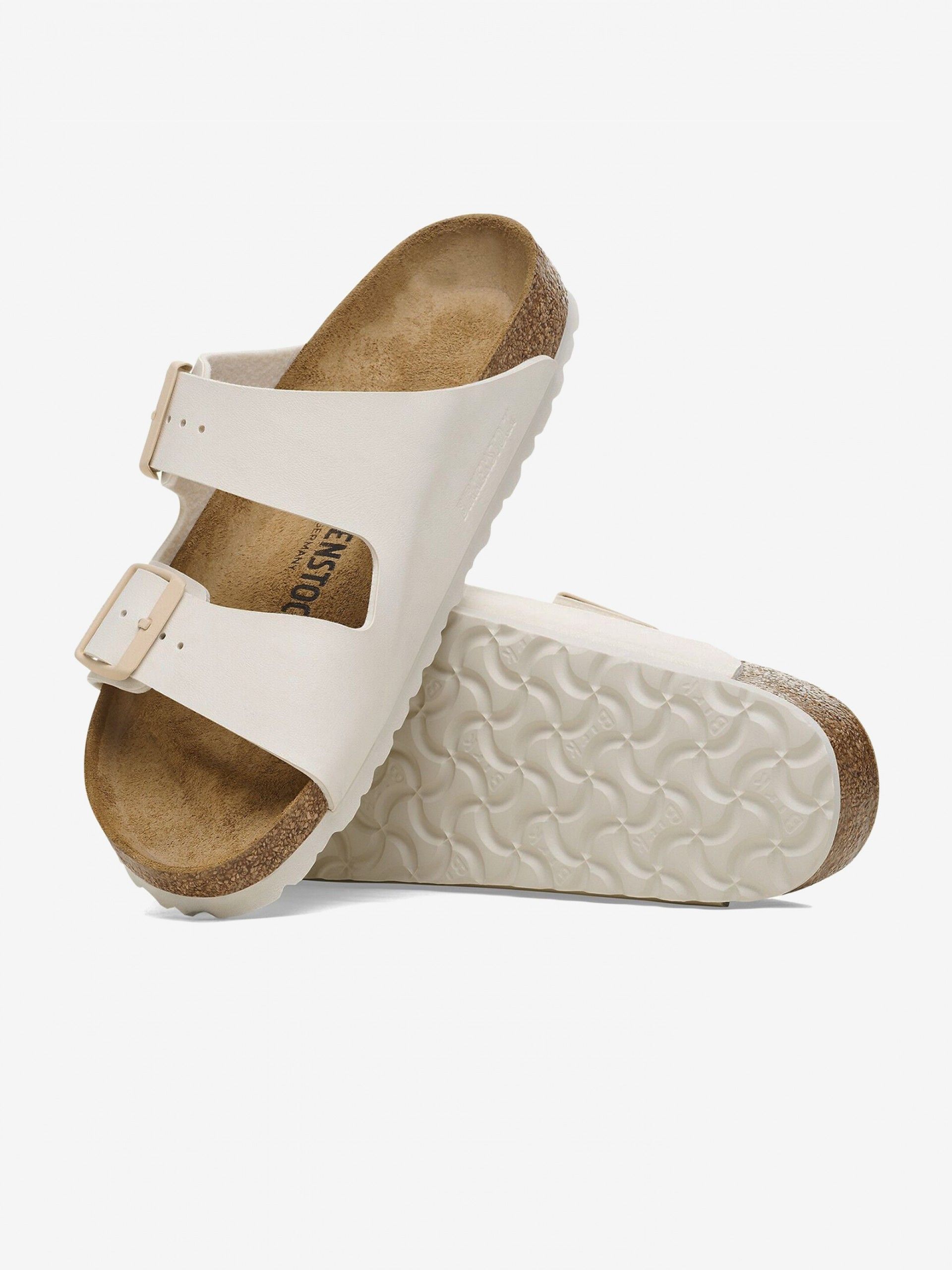 Chinelos Birkenstock Arizona Birko-Flor Bege