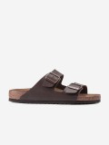 Birkenstock Arizona Birko-Flor Brown Slides