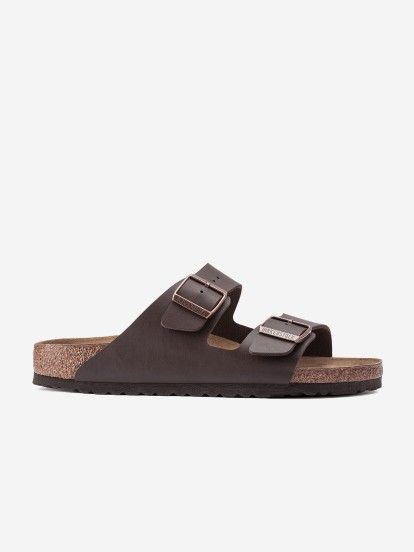 Chanclas Birkenstock Arizona Birko-Flor Marrones