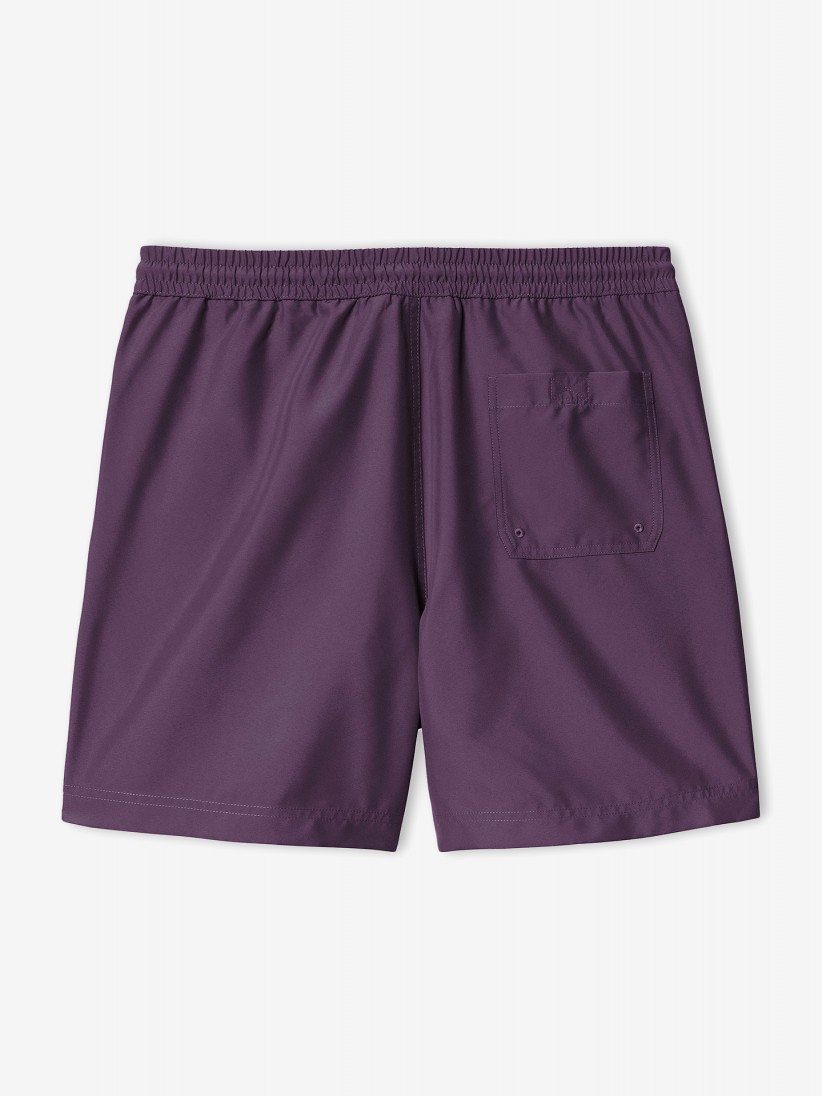 Carhartt WIP Chase Purple Swimming Shorts