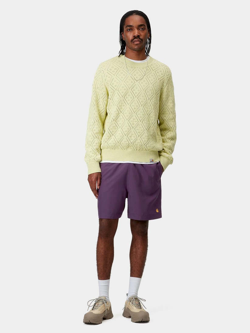 Carhartt WIP Chase Purple Swimming Shorts