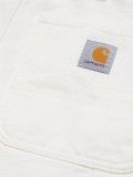 Pantalones Cortos Carhartt WIP Single Knee Blancos