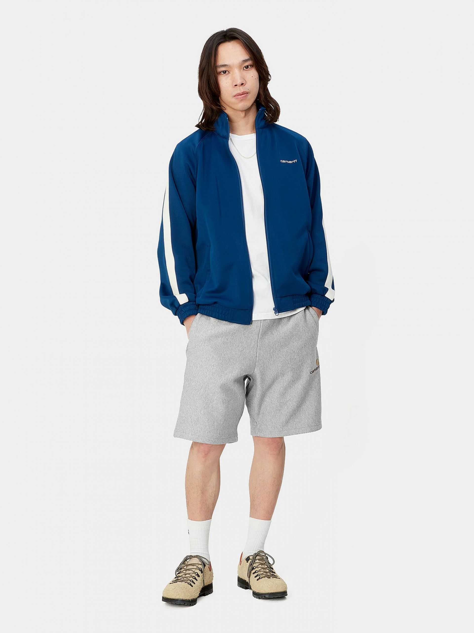 Carhartt WIP American Script Grey Shorts