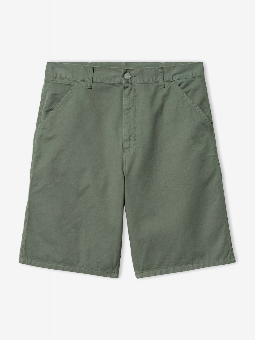 Carhartt WIP Single Knee Drill Green Shorts