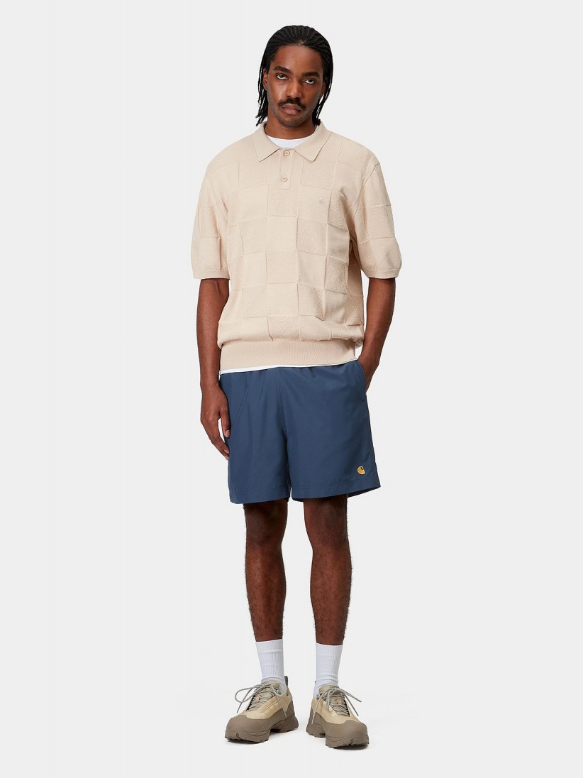 Carhartt WIP Chase Blue Swimming Shorts