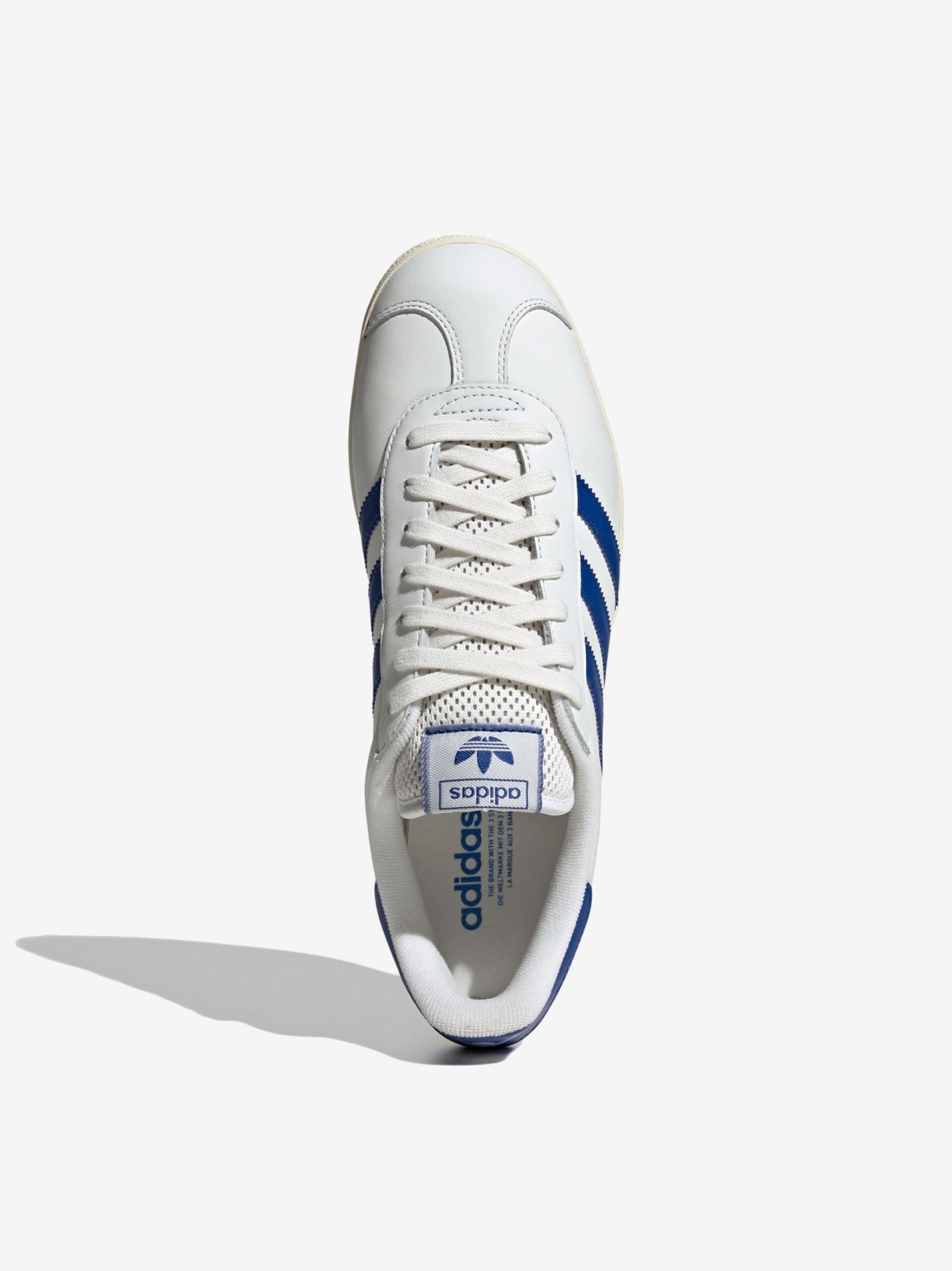 Zapatillas Adidas Gazelle Blancas y Azules