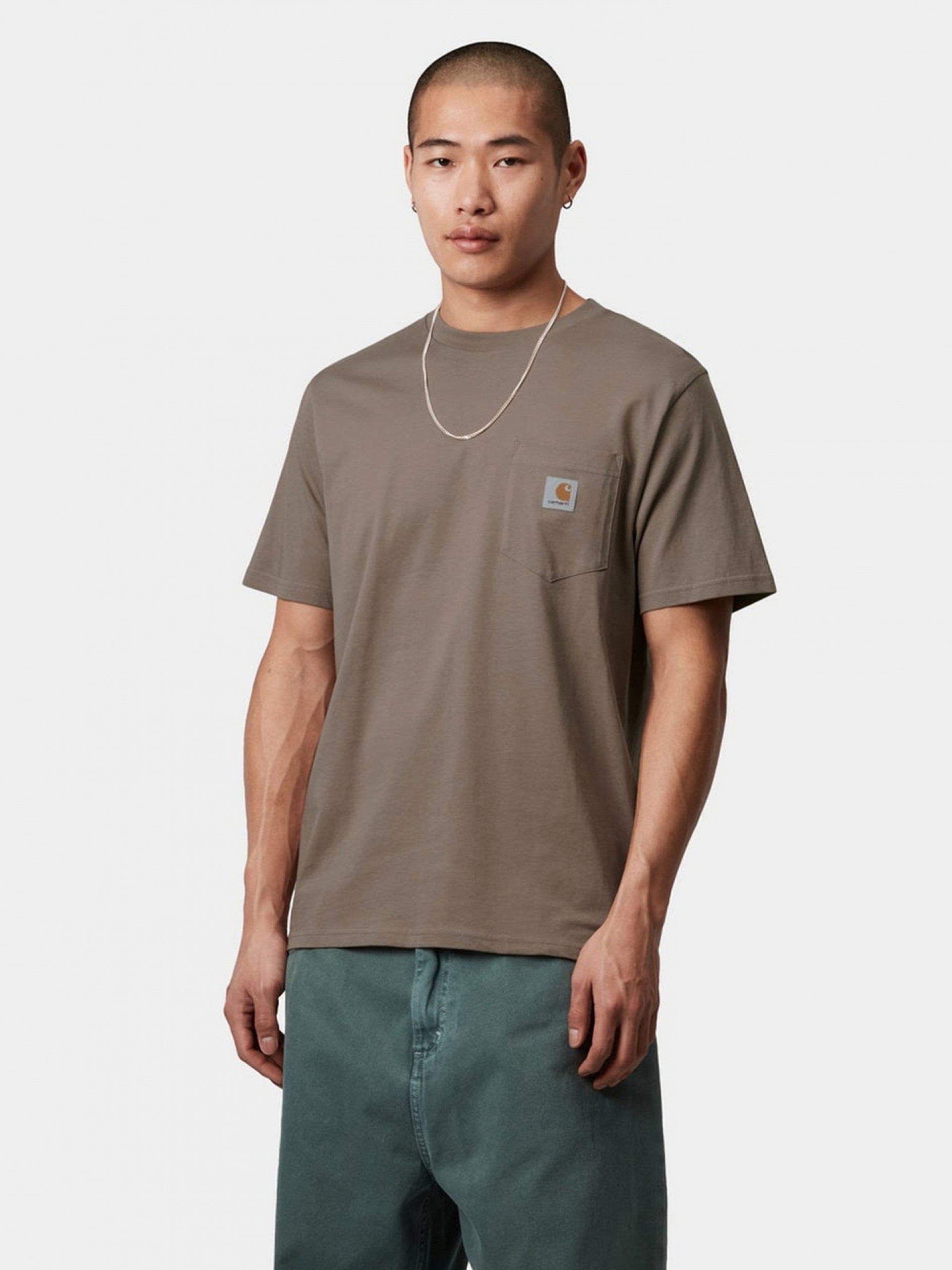 Carhartt WIP Pocket Brown T-shirt