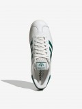 Adidas Gazelle White and Green Sneakers