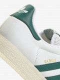 Adidas Gazelle White and Green Sneakers