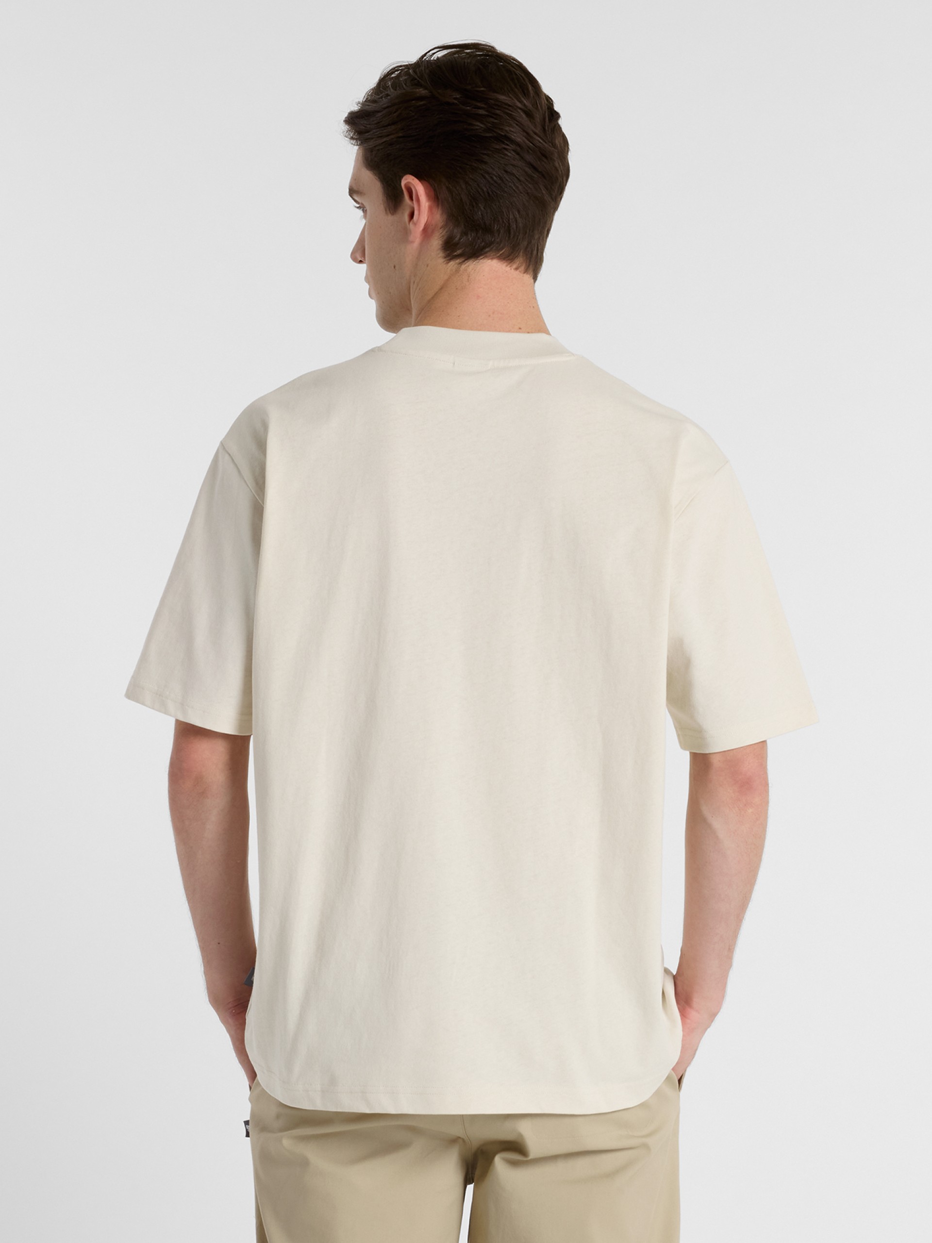 New Balance Hoops Graphic Vintage Beige T-shirt